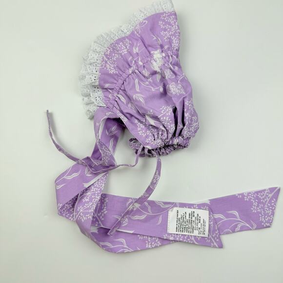 Eleanor Rose Lilac Purple Bunny Bonnet - Picture 6 of 6